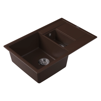 Мойка "Липси" 780_К, брауни 20.250.D0780.206 — фото 1, Кухонные мойки