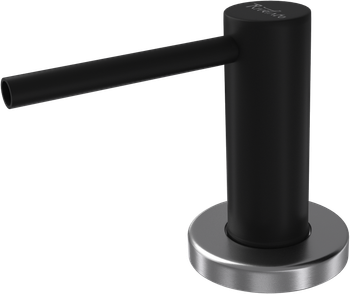 Rivelato Дозатор малый 2425004 anthracite арт. RD-500 anthracite — фото 1, Дозаторы для кухонных моек