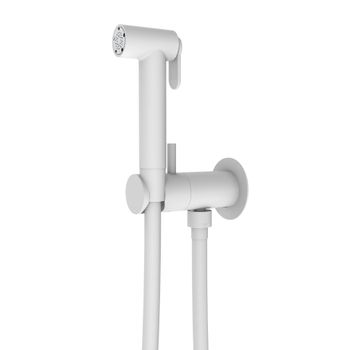 Гигиенический душ со смесителем Graffio KSPAT103-07BIO, белый — фото 1, Гигиенические души