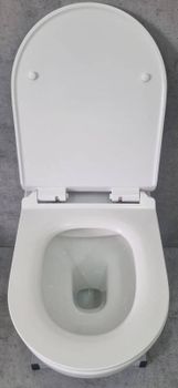 Унитаз подвесной CeramaLux 2196 -2 2196-2 — фото 6, Подвесные унитазы