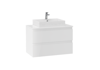 ALINDA Нижний модуль (80см) AD0080.20.PB + Раковина NX242 AD0080.20.PB + NX242 — фото 1, Тумбы с раковиной