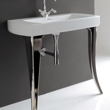 Ножки Artceram Jazz для раковины цвет Argento Silver JZC002 51 00 — фото 1, Комплектующие