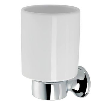 Стакан для ванной Webert Opera OA500301015, хром — фото 1, Стаканы для зубных щеток