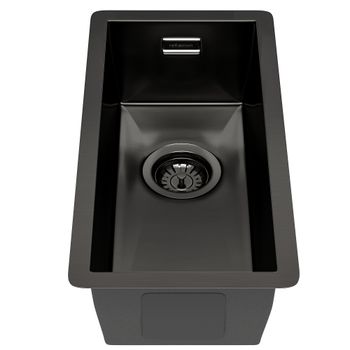 Кухонная мойка Reflexion Iseo RX2265BL оружейная сталь — фото 3, Кухонные мойки