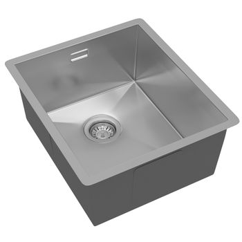 Кухонная мойка Reflexion Iseo RX2265BL оружейная сталь — фото 82, Кухонные мойки