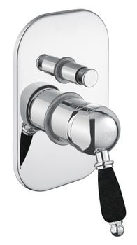 Смеситель для душа Fiore IMPERIAL BLACK 89CR5134, хром — фото 1, Смеситель для душа