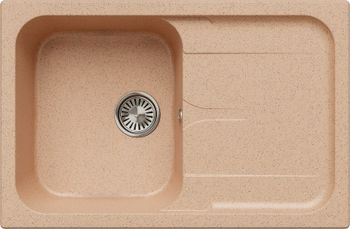 Кухонная мойка Polygran ALTO-780 мойка, цвет Песочный 891364 — фото 3, Кухонные мойки