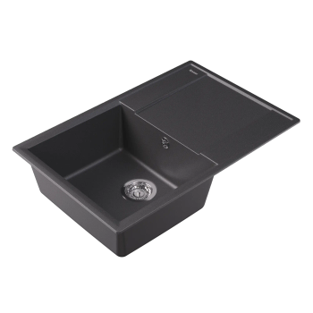 Мойка "Консул" 760, черный FG 23.020.C0760.102 — фото 1, Кухонные мойки