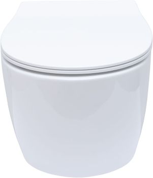 Крышка-сиденье для унитаза Allen Brau Fantasy Smartfix, Soft-Close 4.11005.20 белый глянец — фото 11, Сиденья для унитаза