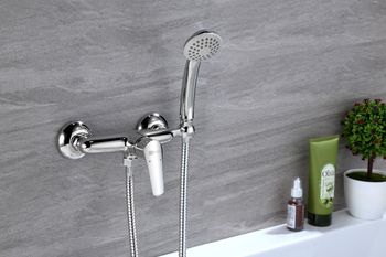 Partner Смеситель для ванны, без излива держ.на теле, р/ОД, хром, LM, LM6559C — фото 1, Смеситель для ванны