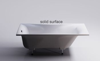 Ванна ВЕГА 170*70, SOLID 1700х700 01010067 — фото 1, Ванны