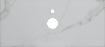 Товар: Столешница Aquanet Nova Lite 100 мрамор 00257595 - фото 2 Столешница Aquanet Nova Lite 100 мрамор 00257595 — фото 2, Столешницы под раковину