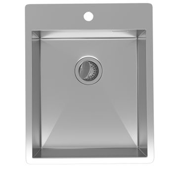 Кухонная мойка Reflexion Iseo RX2265BL оружейная сталь — фото 224, Кухонные мойки