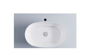 Тумба М-40 90см 1ящ NCS S 3005-R80B мат./волна, раковина Атрия бел гл, столешница Solid в цвете 4631177714849 — фото 3, Тумбы с раковиной