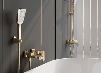 Смеситель для ванны BELZ B60507-5, золото — фото 1, Смеситель для ванны