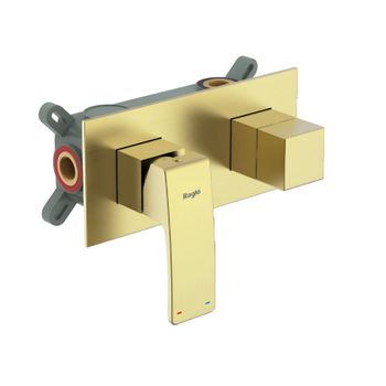 Смеситель для душа Raglo R01.273.03, золотой сатин — фото 1, Смеситель для душа