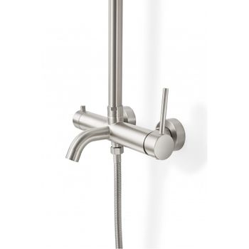 Стойка для душа Milacio Ultra ( MCU.151.SS ) нержавеющая сталь — фото 3, Душевые стойки