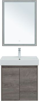 Мебель для ванной Aquanet Nova Lite 60 дуб рошелье (2 дверцы) 00302533 — фото 13, Комплекты мебели для ванной