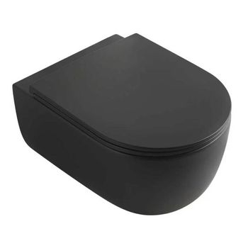 Унитаз подвесной Veconi Rino VRI-49TB — фото 1, Подвесные унитазы