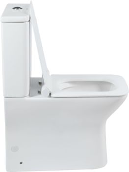 Чаша напольного унитаза Aquanet Rimless Cube-C CL-12248B — фото 3, Напольные унитазы