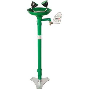 Аварийная раковина для промывки глаз из полипропилена с рычагом, шт SC320 — фото 1, Аксессуары и оборудование для общественных мест