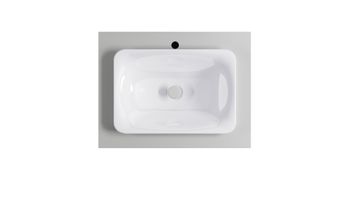 Тумба Классик 70см 2ящ NCS S 3502-y мат., раковина Ретро бел глянц, столешница Solid в цвете 4631177715686 — фото 6, Тумбы с раковиной