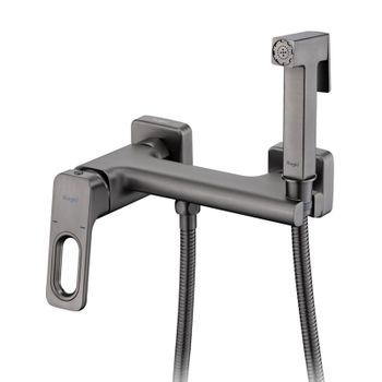 Гигиенический душ со смесителем Raglo R51.51.09, графит — фото 1, Гигиенические души