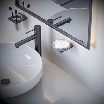 Товар: Мыльница Timo Petruma 15221/18 черное золото - фото 1 Мыльница Timo Petruma 15221/18 черное золото — фото 1, Мыльницы