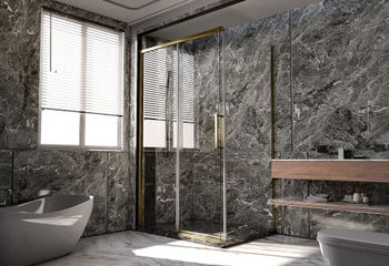 Товар: Душевой угол Veconi Premium Trento PTC-SP-40G, 1500х800x2000, брашированное золото, стекло прозрачное PTC40-SP-15080-G-01-C4 - фото 1 Душевой угол Veconi Premium Trento PTC-SP-40G, 1500х800x2000, брашированное золото, стекло прозрачное PTC40-SP-15080-G-01-C4 — фото 1, Душевые уголки