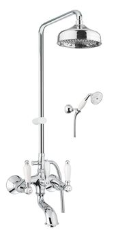 Душевая система Fiore COLONIALE 02CR0615, хром — фото 1, Душевые системы