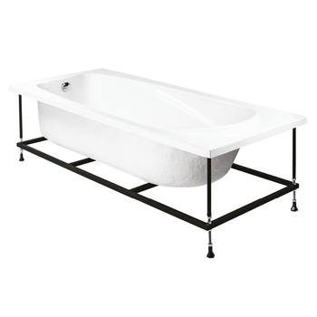 Veedi Ванна акриловая Una 180х80 с каркасом SET13118080 — фото 2, Акриловые ванны