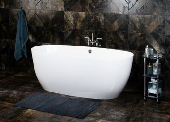 Ванна АТРИЯ, литой мрамор 1600х750 01010018 — фото 6, Ванны