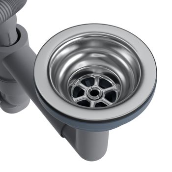 Кухонная мойка Reflexion Iseo RX2265BL оружейная сталь — фото 93, Кухонные мойки