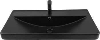 Товар: Раковина Aquanet Ирис 90 черная матовая 00329250 - фото 6 Раковина Aquanet Ирис 90 черная матовая 00329250 — фото 6, Раковины