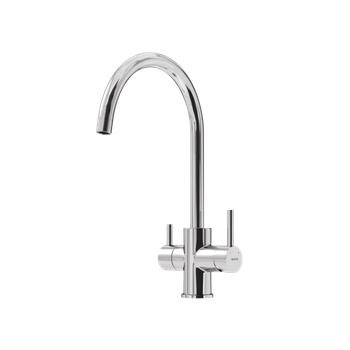 Смеситель для кухни SANCOS Taper с возможностью подключения фильтра для воды, цвет брашированный никель, арт. SC4012BN — фото 1, Смесители для кухни