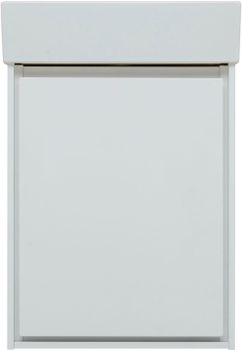 Тумба под раковину Aquanet Милан 45 белый глянец 00339962 — фото 2, Тумбы под раковину