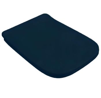 Сиденье с крышкой Artceram A16 с плавным опусканием цвет Blue notte ASA001 36 71 — фото 1, Сиденья для унитаза