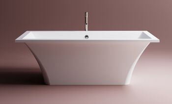 Ванна ЛОТУС пустая, литой мрамор 1850х850 01010036 — фото 9, Ванны