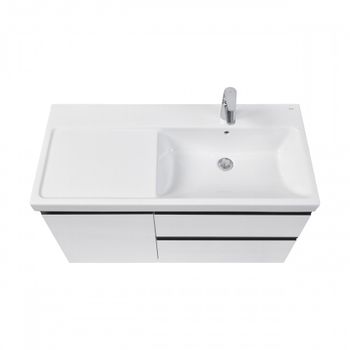 Товар: DOMI Тумба под раковину Gap Plus 100, 2 ящ., 1 дв., белый глянец, правая, ROCA 7857627806 - фото 2 DOMI Тумба под раковину Gap Plus 100, 2 ящ., 1 дв., белый глянец, правая, ROCA 7857627806 — фото 2, Тумбы под раковину