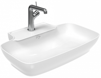 CREAVIT Раковина мебельная накладная RB061-00CB42E-0000 — фото 1, Раковины накладные