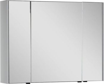 Зеркальный шкаф Aquanet Латина 100 белый 00179636 — фото 7, Зеркальные шкафы в ванную