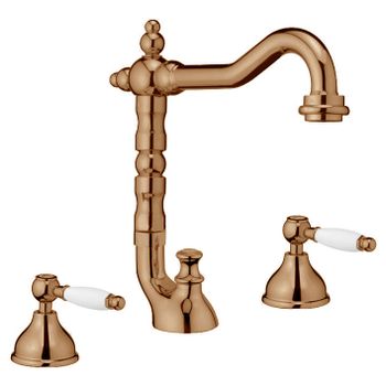 Смеситель для раковины Webert Dorian DO750202065, бронза — фото 1, Смесители для раковины