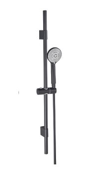 Душевой гарнитур Fiore KEVON BLACK MATT 30N398N5, черный — фото 1, Душевые гарнитуры