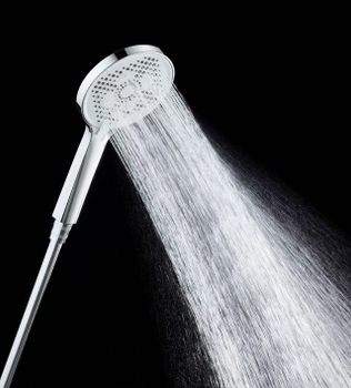 BOND B08-9100 Душевая система с тропическим душем и смесителем с изливом — фото 10, Душевые системы