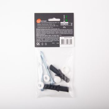 Комплект крепления IDDIS унитаза-компакта, белый (936OPH01SK) — фото 1, Комплектующие для туалета