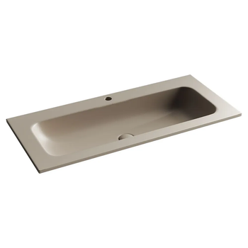 Раковина накладная Grace прямоугольная, с отверстием под смеситель, 1010*457*137 мм,вет капучино матовый, арт. CN7013MC — фото 1, Раковины накладные
