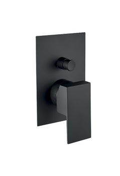 Смеситель для душа Fiore KUBE 100NN7517, черный — фото 1, Смеситель для душа