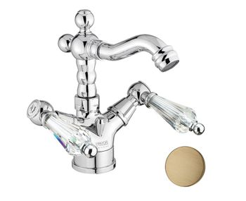 Смеситель для биде Fiore GIOIELLI (SWAROVSKI®) 08ZZ0635, бронза — фото 1, Смесители для биде