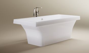 Ванна КАПРИ пустая, литой мрамор 1800х800 01010034 — фото 7, Ванны