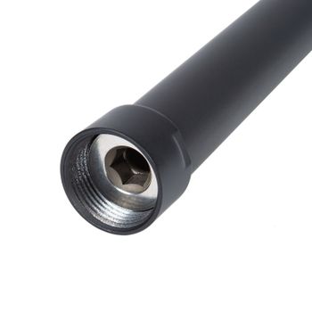 BOND BR3088 Удлинитель душевой штанги черный матовый 30 см — фото 6, Душевое оборудование